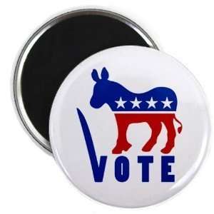   Democrat Donkey Liberal Politics 2.25 Fridge Magnet