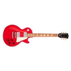  2012 Les Paul Studio Electric Guitar with Case (Radiant Red, Chrome 