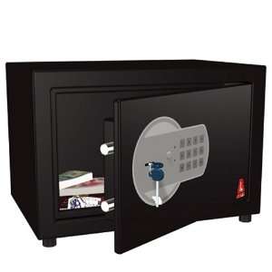   Home Safe Security Box with Alarm Light B 23km2, Gloss Black Home