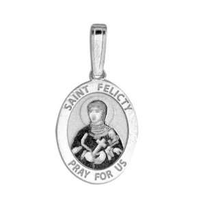 Saint Felicity Oval Medal