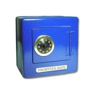     Steel Safe with Combination Lock and Coin Slot (Blue,Black or Red