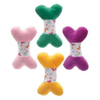 classic bone shaped toy for dogs, Butterfly Bones have a squeaker 