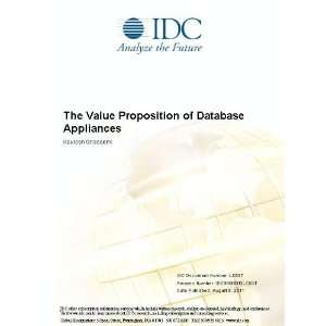 The Value Proposition of Database Appliances [ PDF] [Digital 