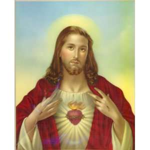 Sacred Heart of Jesus 8x10 carded (RPC3001)  Kitchen 