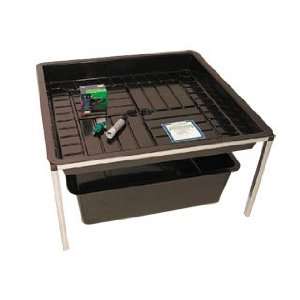  American Hydroponics Econo 1 Tray System With Reservoir 