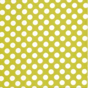  Fitted Crib Sheet   Celery Dot Baby