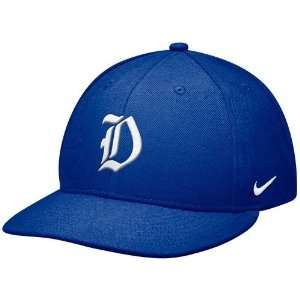 Nike Duke Blue Devils Duke Blue Baseball Authentic 643 Fitted Hat 