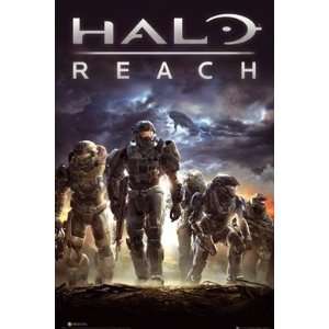 Halo Reach Spartan XBOX 360 Video Game Shooter Poster 24 x 36 inches 