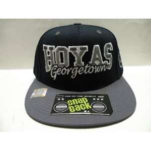  NCAA Georgetown University Hoyas 2 Tone Snapback Cap 