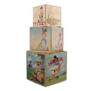  Vintage Nursery Rhyme Blocks Toys & Games