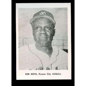 1961 Bob Boyd Kansas City Athletics Jay Publishing Photo  