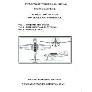  Yakolev Yak 18A PT 6 CJ6 Aircraft Maintenance Manual 