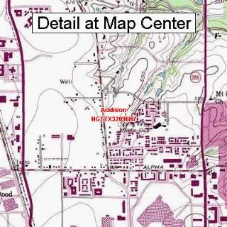   Quadrangle Map   Addison, Texas (Folded/Waterproof)