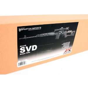  Soft Air AandK Dragunov SVD Spring Gun, Black
