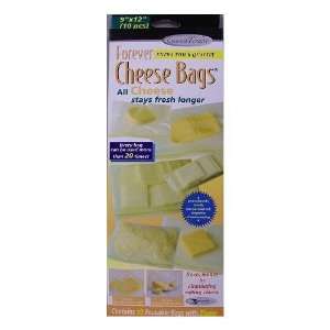  Gourmet Trends Forever Cheese Bags   10 Pack Kitchen 