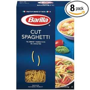 Barilla Spaghetti Tagliati Soup Cuts, 16 Ounce (Pack of 8)  