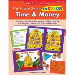  File Folder Games In Color Time &