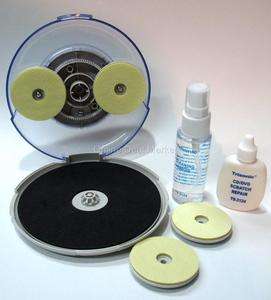DVD CD Scratch Repair Kit Radial Cradle Liquids Pads  