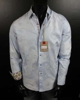   up Woven Robert Graham RENAULT LIMITED EDITION GHOST SHIRT BLUE  
