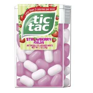 tic tac Candy Dispensers, Strawberry Fields, 1 Ounce (Pack of 12 