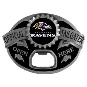   Ravens NFL Bottle Opener Tailgater Belt Buckle