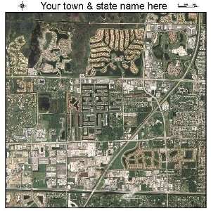   Photography Map of Golden Lakes, Florida 2010 FL 