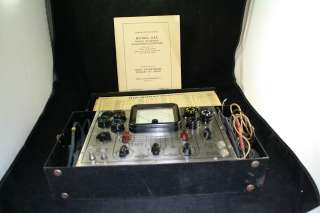   1942 TUBE TESTER RADIO RECEIVER ANALYAING EQUIPMENT OAE UNILYZER 285 B