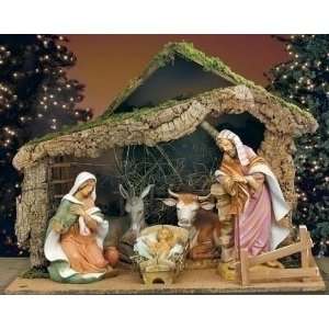   Fontanini 18 Religious Wooden Nativity Stable #53700