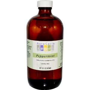 Aura Cacia Peppermint Oil, 16oz. bottle