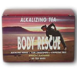 Body Rescue Alkalizing Tea   Apricot (Pack of 3)  Grocery 