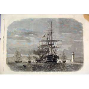  Plymouth Sound Canada Prince Wales Print 1860