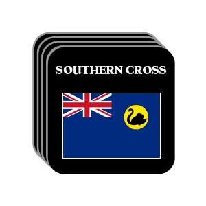 Western Australia   SOUTHERN CROSS Set of 4 Mini Mousepad Coasters