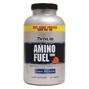  Twinlab Amino Fuel 1000 Mass 250 Tablets Health 