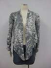 nwot silence noise anthropologie grey faux lace open front cardigan