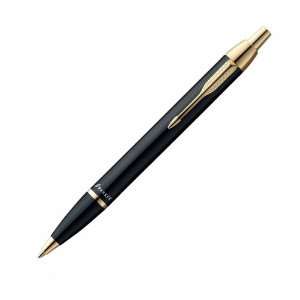   IM Black Ballpoint Pen   Gold Trim. Free Engraving