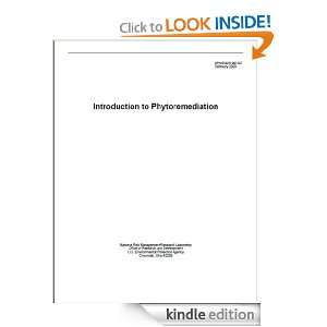 Introduction to Phytoremediation U. S. Environmental Protection 