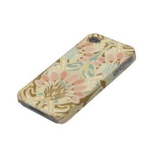   floral pattern art Iphone 4 Case mate Cases  Players & Accessories