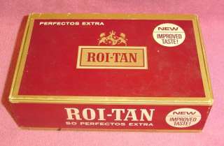   Roi Tan Perfectos Extra 50 Count Cigar Box American Cigar  