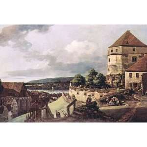  View of Pirna 1730 12 x 18 Poster