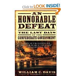   of the Confederate Government (9780156007481) William C. Davis Books