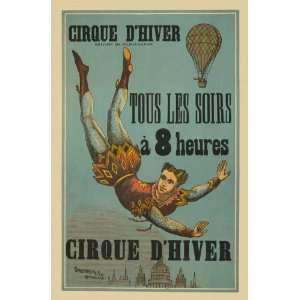   Hiver by Stafford & Co.   Antique Poster Reproduction