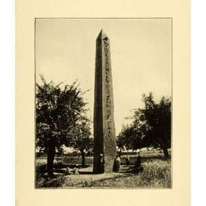  Ancient Monolithic Obelisk Heliopolis Egypt Stone Tower Architecture 