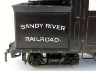   FACTORY PAINTED 0 4 4 TANK LOCOMOTIVE MAINE SANDY RIVER RAILROAD NoRe