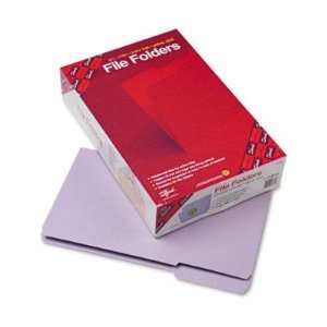  File Folder,1/3 AST 2 Ply Tab Cut,Legal,100/BX,Lavender 