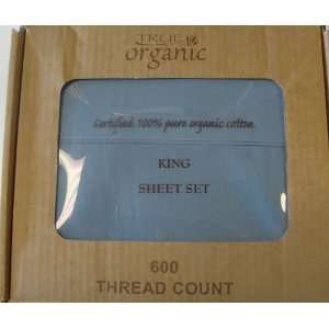  King Size Bluish/Grey Color Certified Pure Organic 