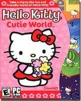 HELLO KITTY KIDS GAME SOFTWARE & ACTIVITY CD PC NEW   