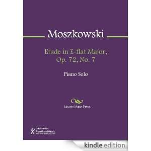 Etude in E flat Major, Op. 72, No. 7 Sheet Music Moritz Moszkowski 