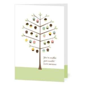 Birthday Greeting Cards   Cupcake Tree By Pinkerton Design 