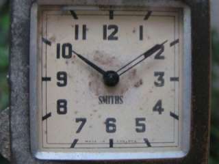 Antique SMITHS 8 Day Car Clock. Ca. 1920  