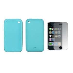   Cover Case + LCD Screen Protector for Apple iPhone 3G 8GB 16GB / 3G S